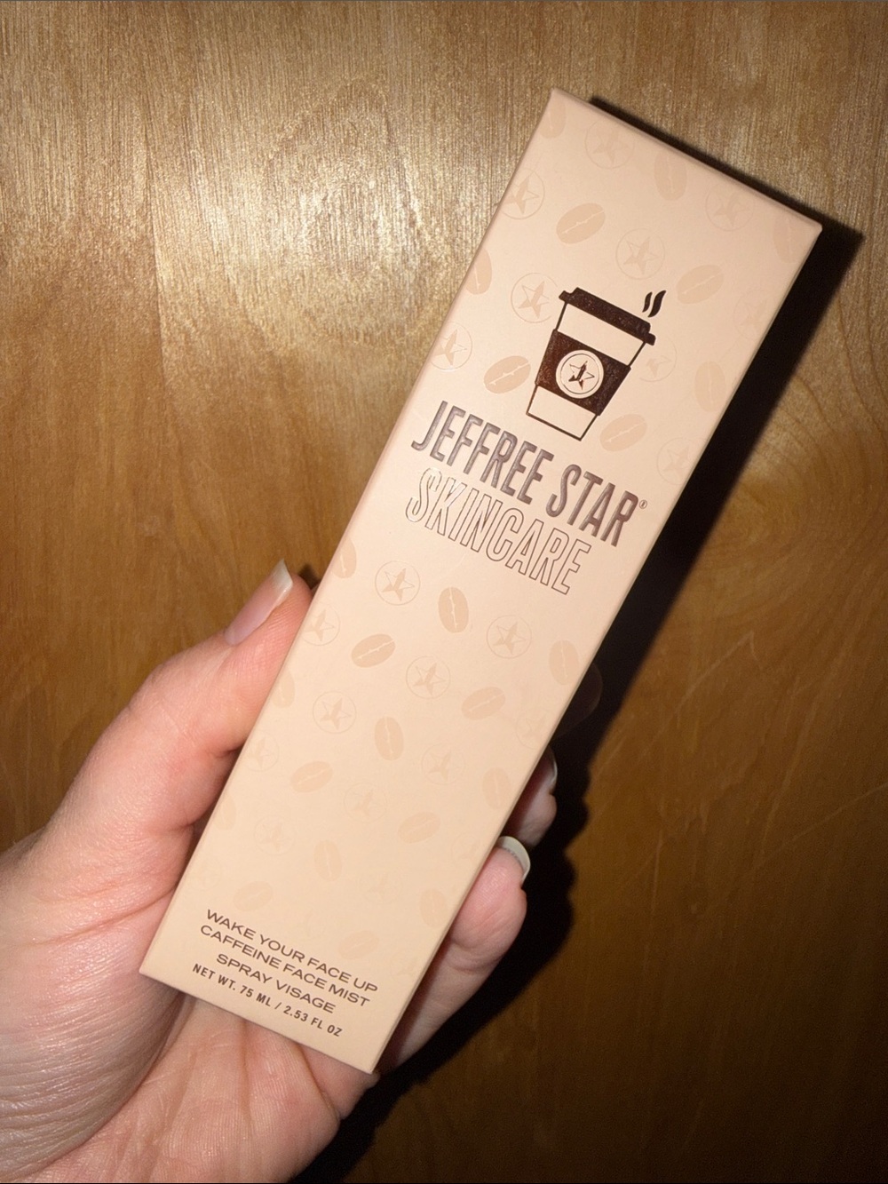 Jeffree Star Skincare Wake Your Face Up - Beige & Brown Packaging